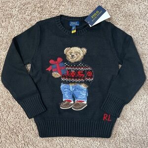 Polo Ralph Lauren Black Bear Sweater